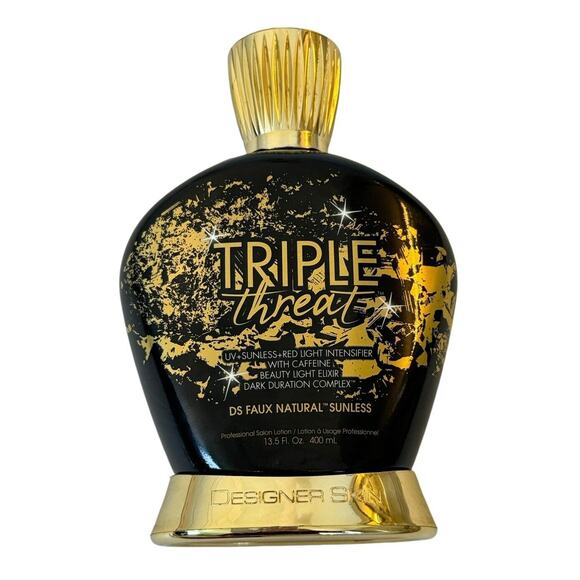Designer Skin TRIPLE THREAT INTENSIFIER DREAM LIFE ANGEL CÝPHÊR TITANIUM Tanning - Picture 2 of 10